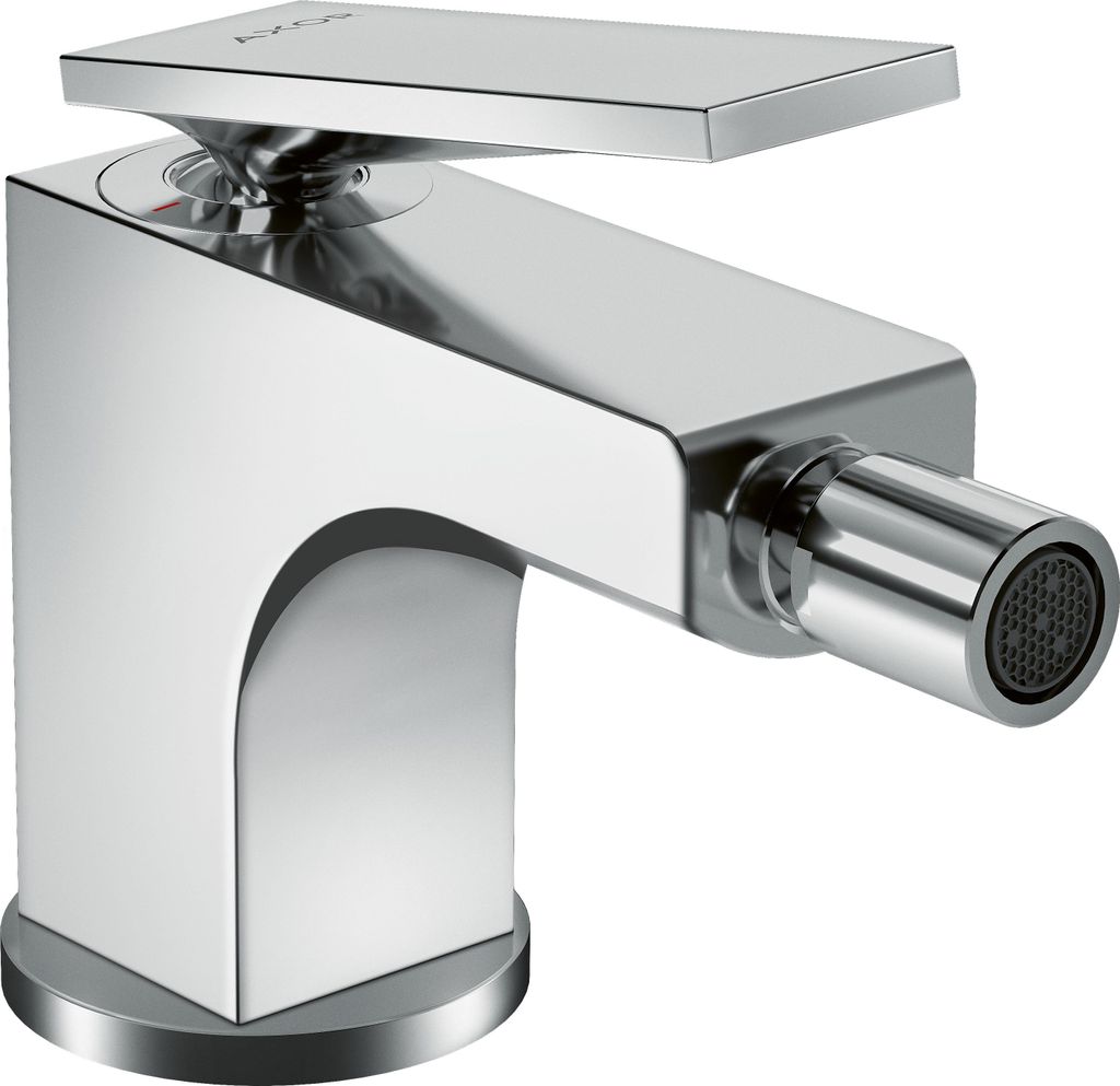 hansgrohe AXOR Citterio Bidetmischer, Zugstangen-Ablaufgarnitur, Ausladung 110mm, 39214000