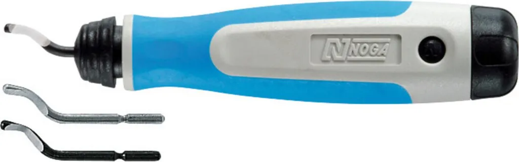 Set Sbavatura Professionale Noga NG1003 | Manico NG-1 e 3 Lame HSS