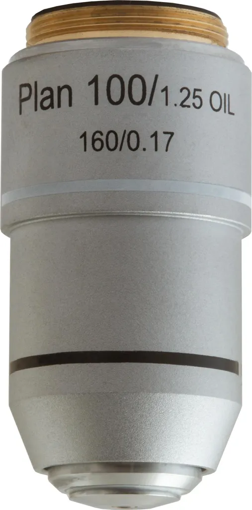 Levenhuk 76073 MED 100x Objectif Plan Achromatique pour Microscope