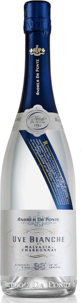 Andrea Da Ponte Uve Bianche Grappa (1 x 0.7 l)