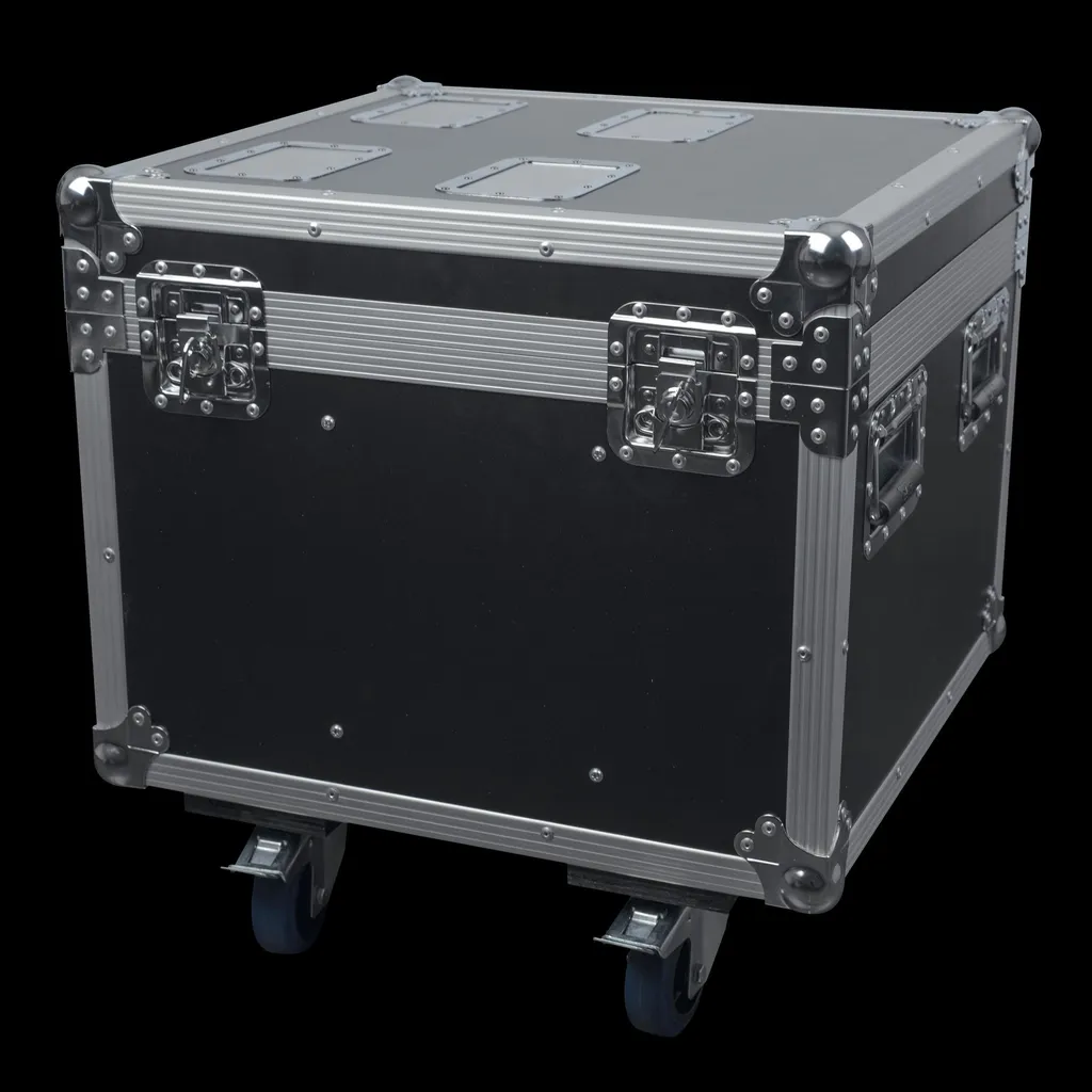 Flightcase de tournée pour 4 Shark Wash et Spot - Solution stockage