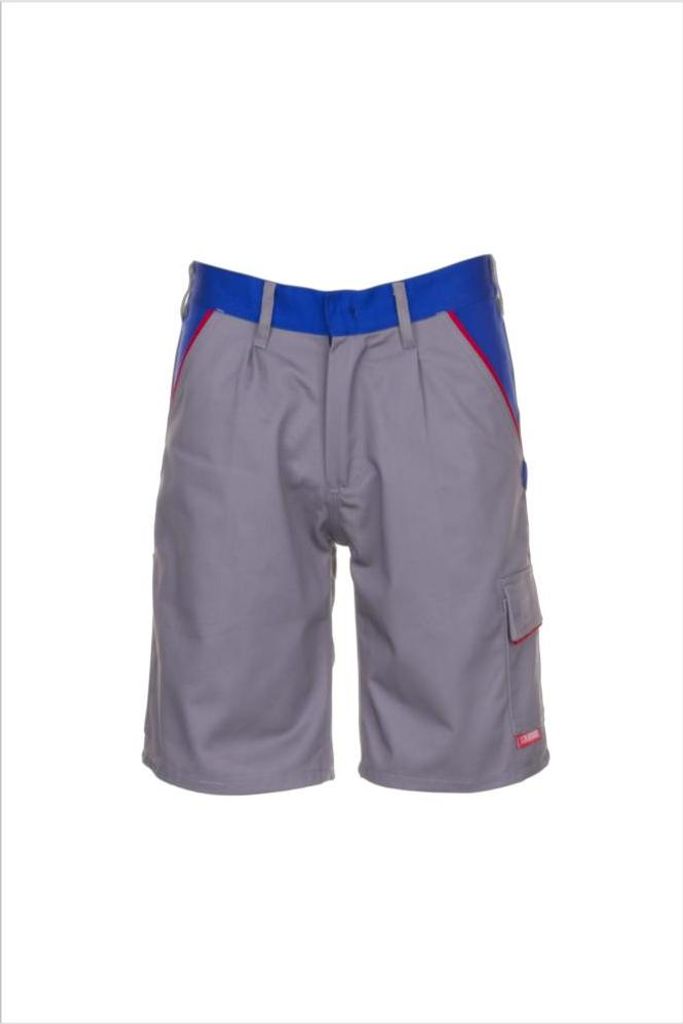Planam Shorts Highline Gr. 4XL zink/kornblau/rot Produktbild 