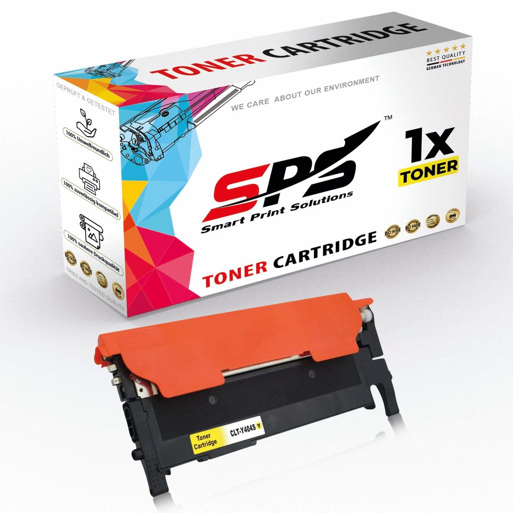 CLT-Y404S Toner Kompatibel für Samsung Xpress SL-C 480 | 1x Gelb