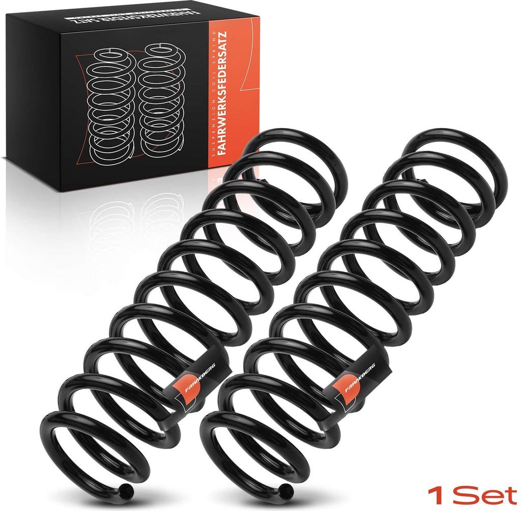 Frankberg 2x Fahrwerksfeder Vorderachse für Honda Prelude V BB 2.0L 1997-2000