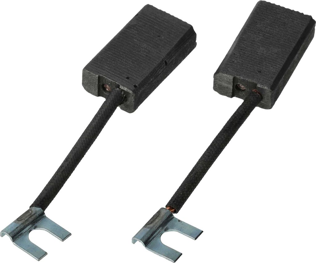 vhbw 2x Kohlebürste 6,3 x 12,5 x 22 mm kompatibel mit Bosch PAH 1200 0603222003 Elektrowerkzeug