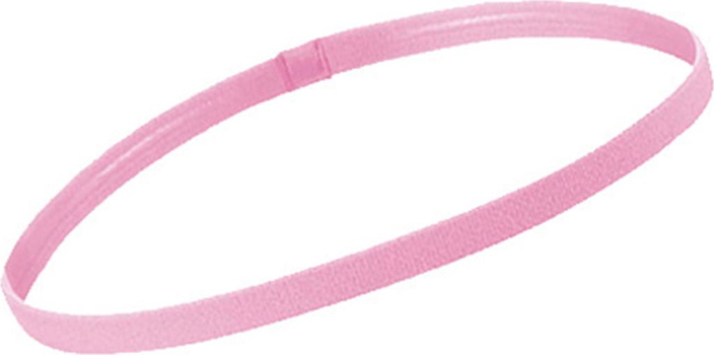 Sport-Stirnband mit Silikon-Noppen, rutschfestes Sweatband für Fußball & Tennis, Unisex Pink