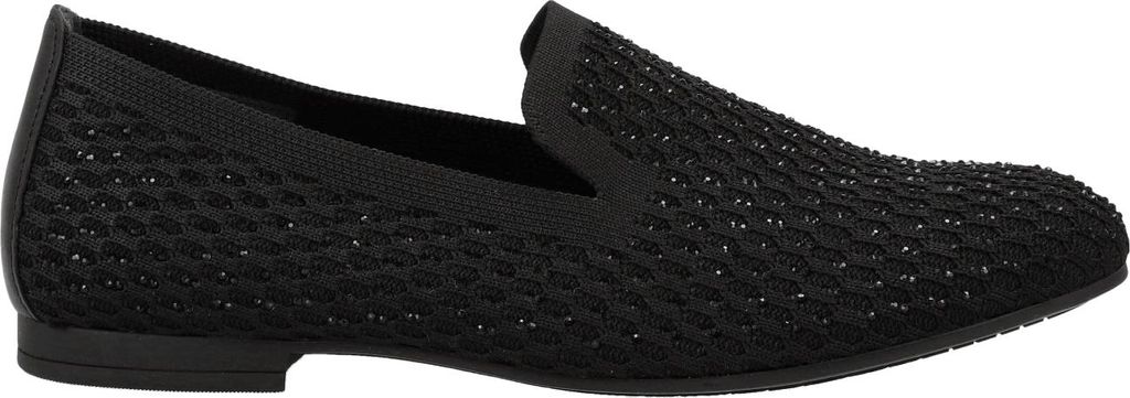 Gabor Stretch Glitter Slipper Schwarz in Gr. 42.5