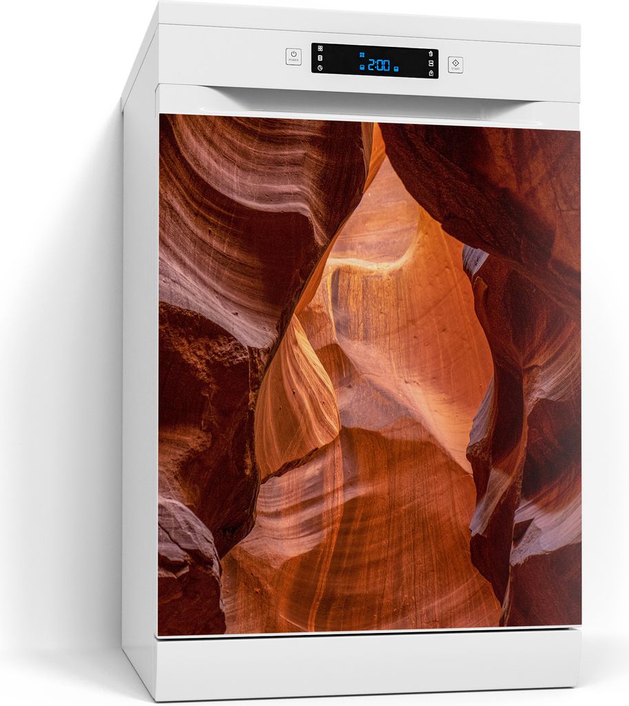 DEQORI Magnetmatte Spülmaschine beschreibbar 60x70 cm 'Canyonflüstern' Magnetfolie