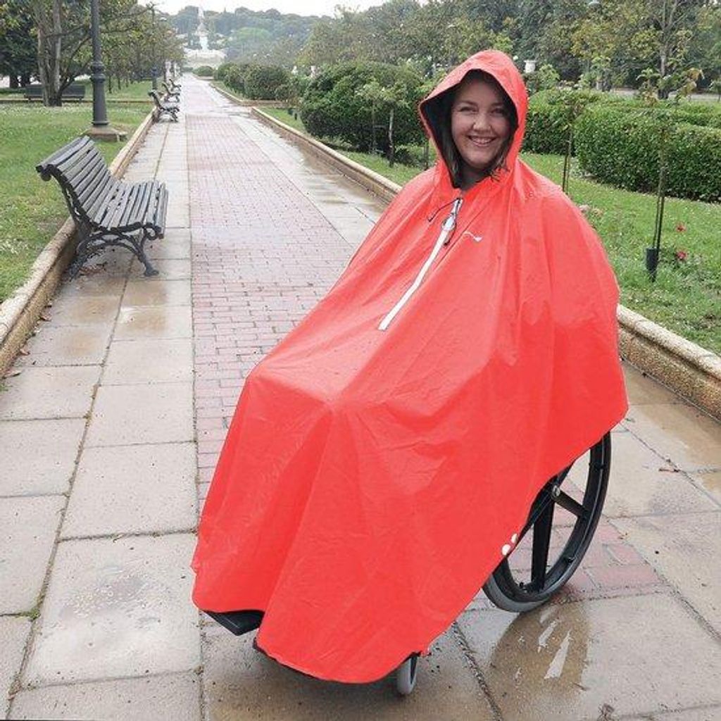 Wärme- und Komfort-Decke - Rollstuhlbeutel, Rollstuhl, Fußbeutel, warm eingefärbte Einstiegsbeutel für Rollstuhlfahrer, Poncho für Rollstuhlfa...