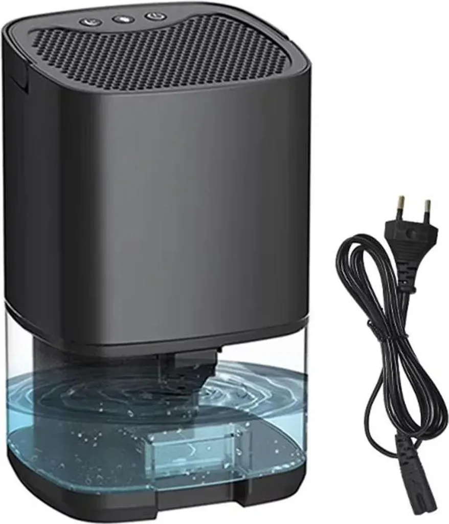 Absorbeur d'humidité électrique portable 1L marron silencieux 220V