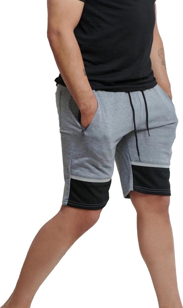 Forbest Kurze Basic Sport Training Shorts Jogger Sweat Pants Freizeit Hose Größe: XXL