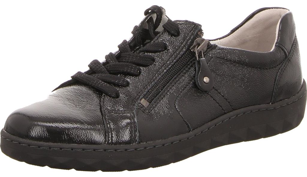 Waldläufer Schnürhalbschuhe in schwarz, Gr. 4 Produktbild 