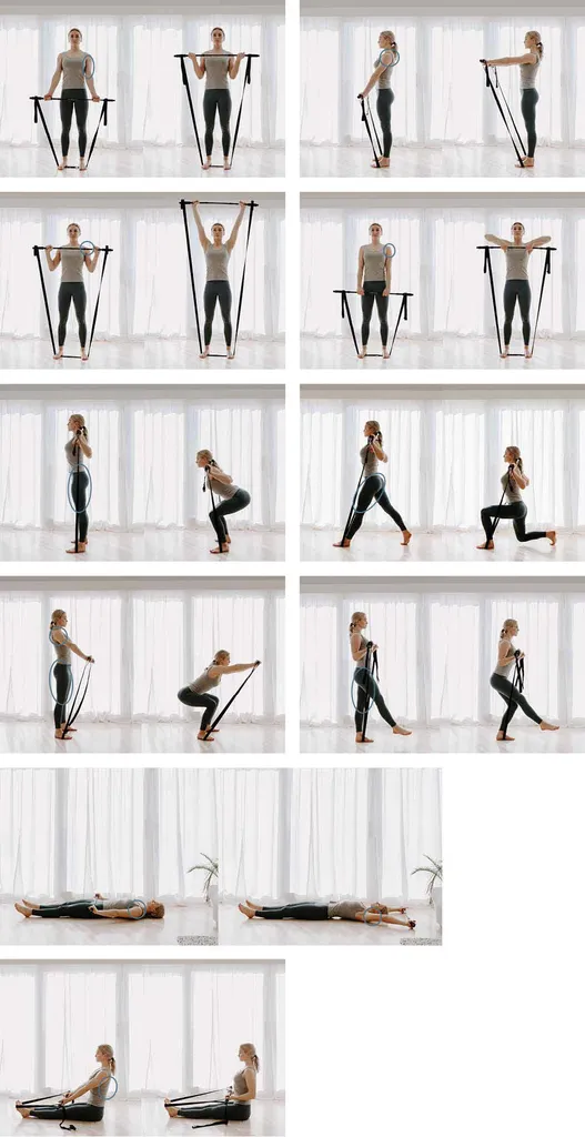 Posture Suédoise Mini Gym - Résistance Ajustable et Design Ergonomique - 11