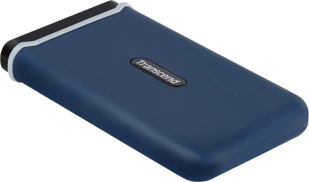 SSD Portable 500 Go Transcend ESD370C USB-C Ultra Rapide Bleu Marine