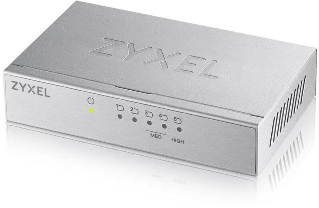 Zyxel GS-105BV5-EU0101F, Unmanaged, L2, Gigabit Ethernet Produktbild 