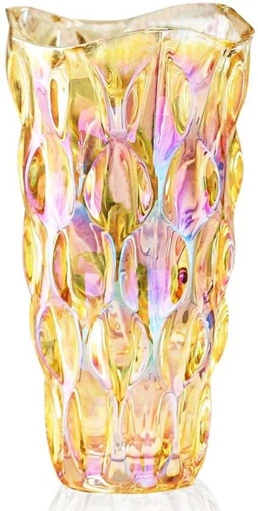 Vase en verre stable et grand format pour éviter la chute des fleurs