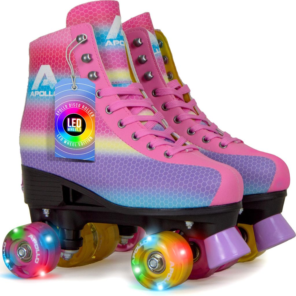 Apollo Rollschuhe Disco Roller Dancing Queen LED - Produktbild 