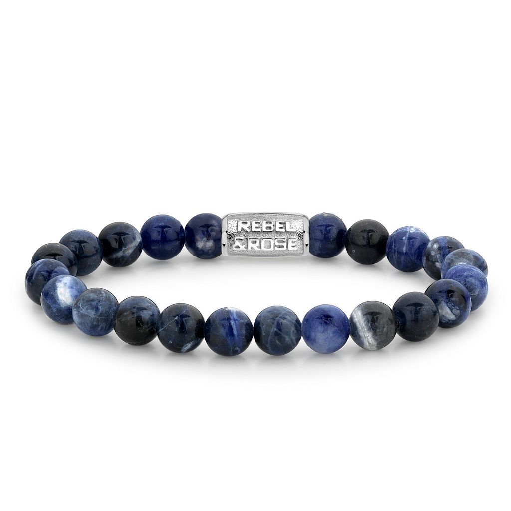 Rebel & Rose Armband Midnight Blue RR-80010-S-M Herren