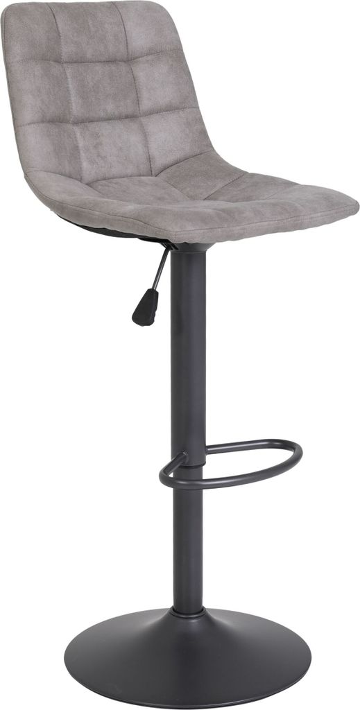 HELA Barhocker Harmonie BHT 43x44x91 cm grau Barstuhl Tresenstuhl
