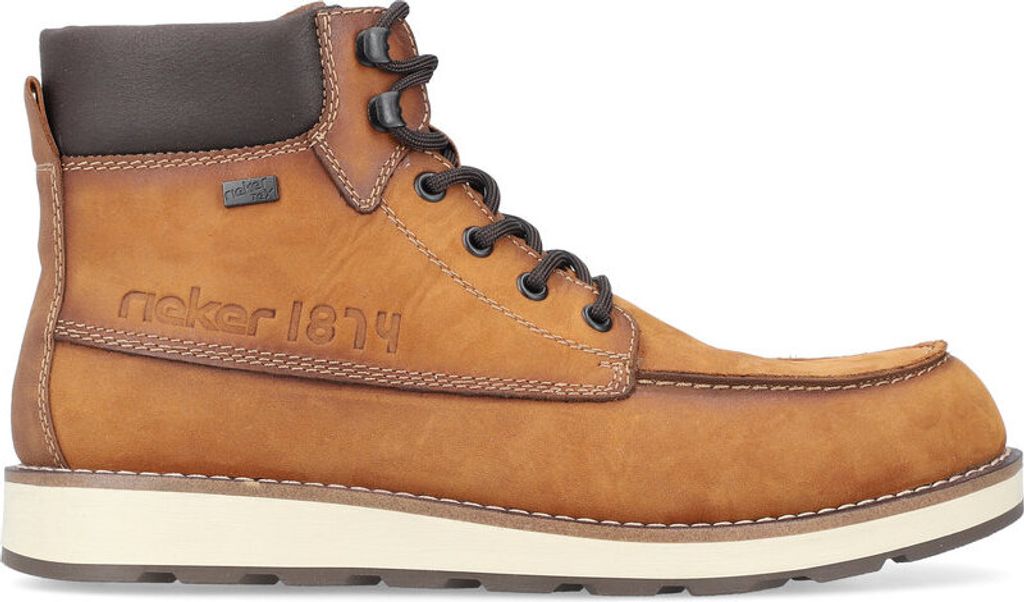 Fusion Schnürstiefel Braun – Superleichte Herbst-Winter-Stiefel In Größe 46, Mit Reißverschluss