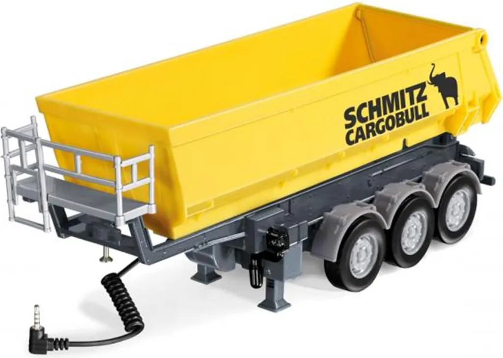 Camion de chantier miniature avec benne basculante à 3 essieux SIKU