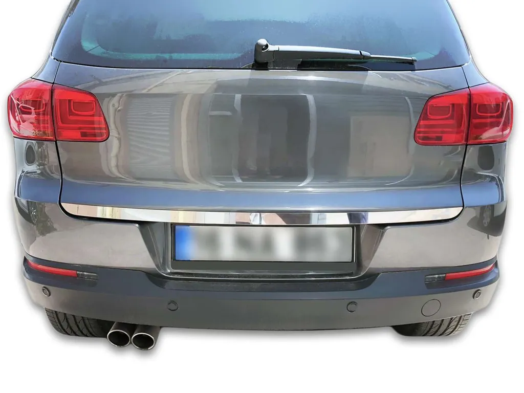 Bande de Coffre Inox Chrome pour VW Tiguan I 5N (2007-2015) - Protection