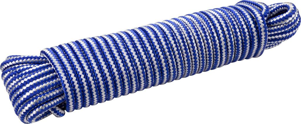 Multifunktionsseil 15 m PP blau 9,5mm