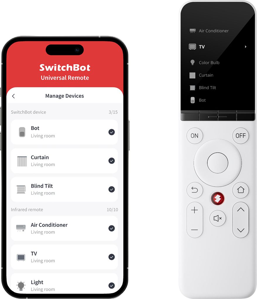 SWITCHBOT Smarte universal Fernbedienung, weiß
