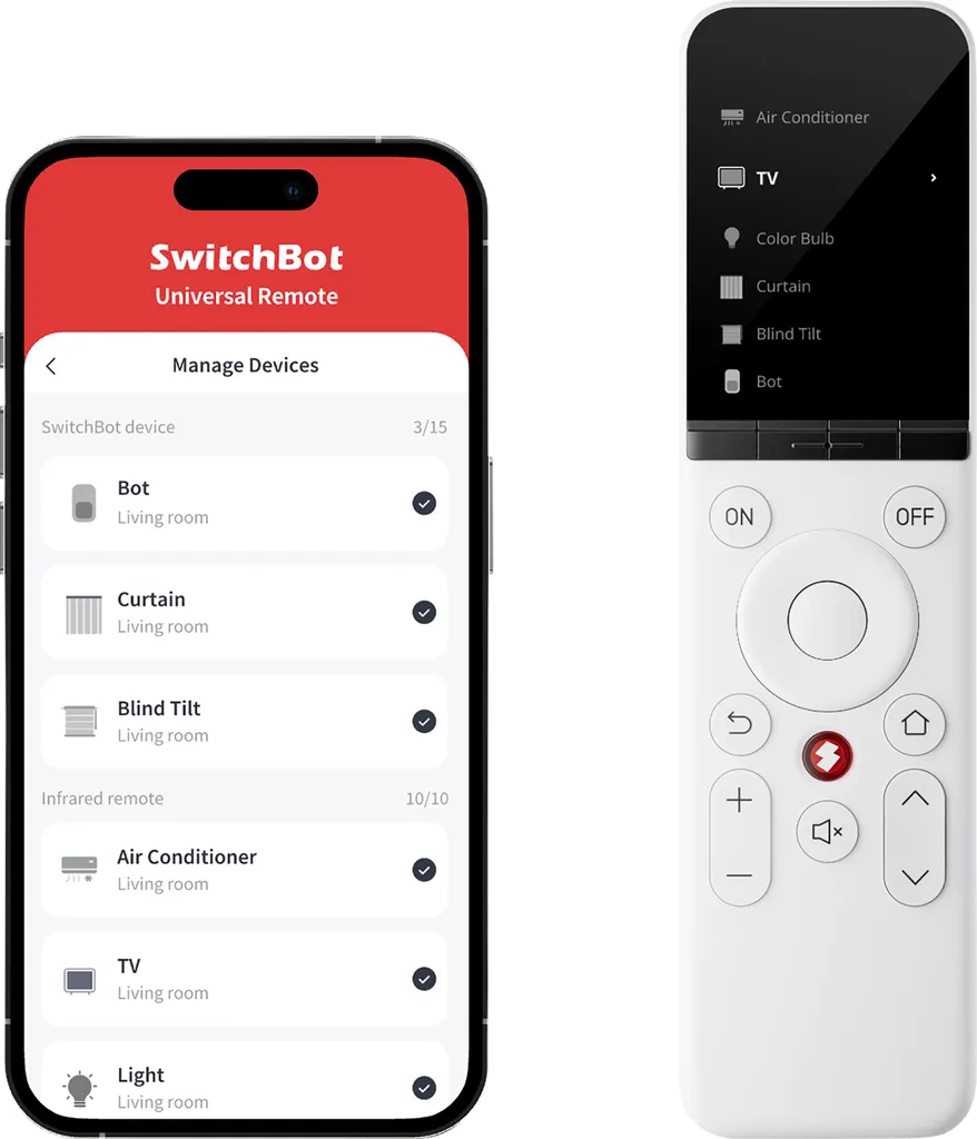 Simplifiez votre Foyer avec la Télécommande Universelle SwitchBot Connectée