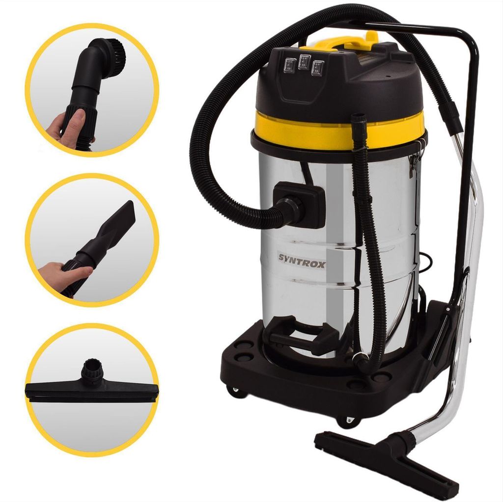 Industriesauger | 3900W | 80L | Edelstahl | Produktbild 