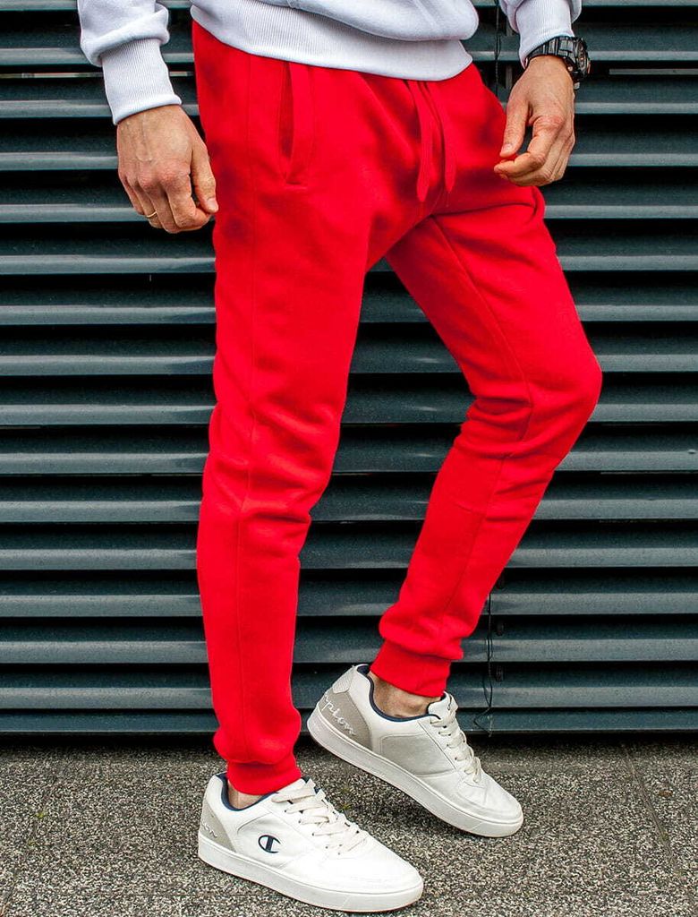 Recea Herren-Jogginghosen Hakopah rot M