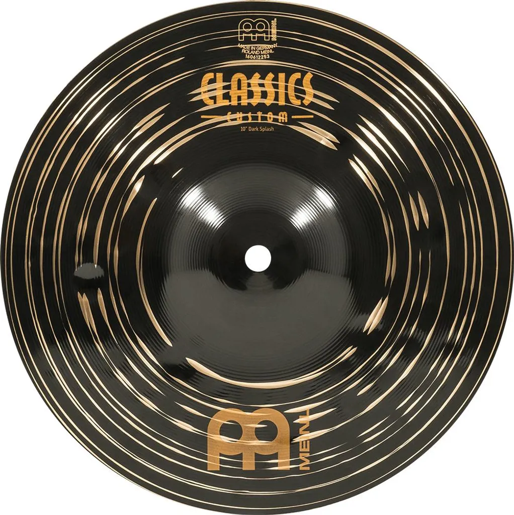 Meinl CC10DAS Splash Dark 10 cymbale martelée en bronze B10 robuste