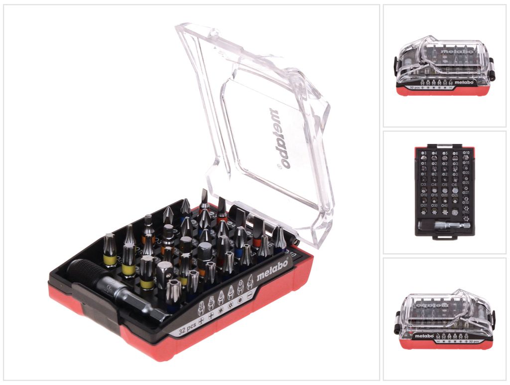 Metabo - Súprava skrutkovačov - 32 kusov - torx, phillips, Obrázok produktu 