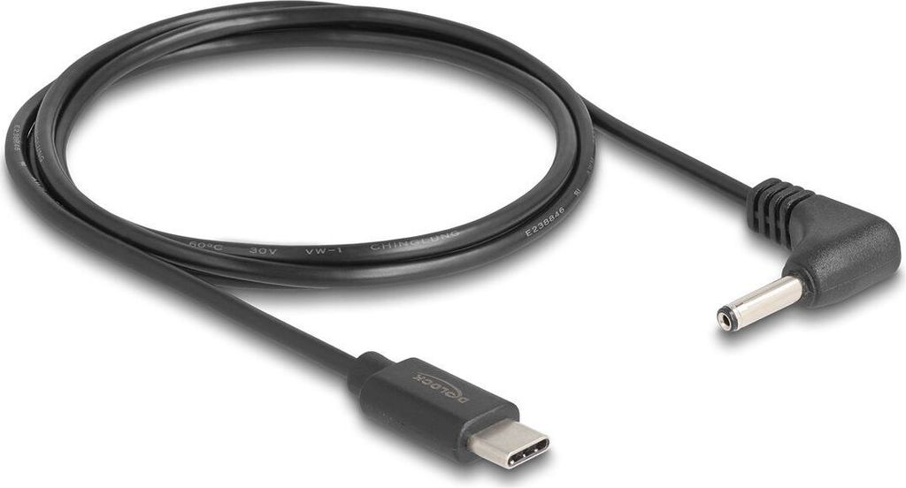 DELOCK Kabel USB Power USB Type-C > DC 3,5 x 1,35mm St Image du produit 