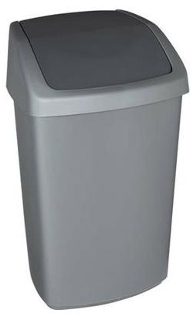 Curver Swing-Top, 50 L, Obdĺžnikový, Plast, Antracit, Obrázok produktu 