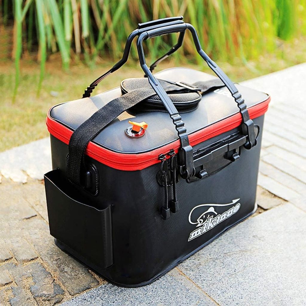 Faltbarer Angelkoffer 80cm - Wasserdichte Tasche Für Angelruten & Zubehör