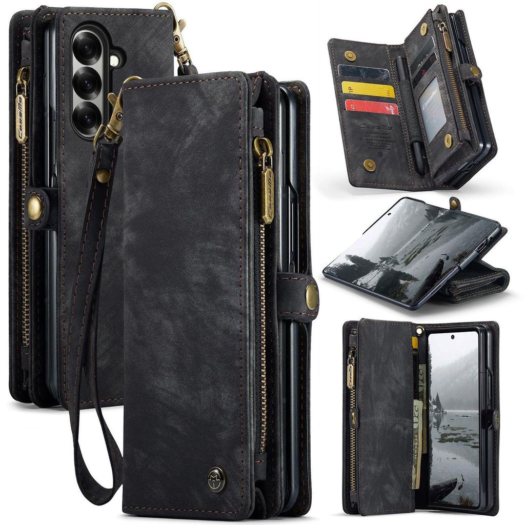 Pro Samsung Galaxy Z Fold7 5G CaseMe 008 Koženkové Obrázek produktu 