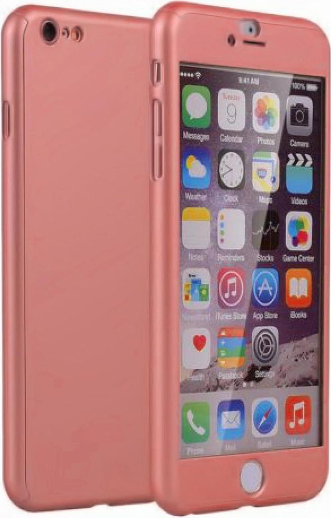 Apple iPhone XR Full Cover 360 Case Rosegold