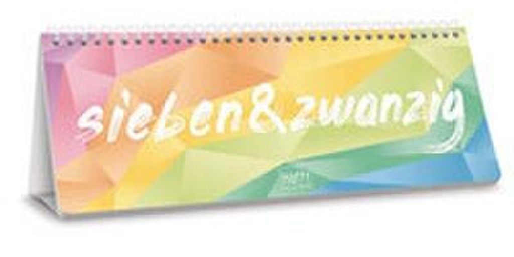 Häfft® Verlag 11341-5 EMGP Häfft® Verlag Tischquerkalender Obrázek produktu 