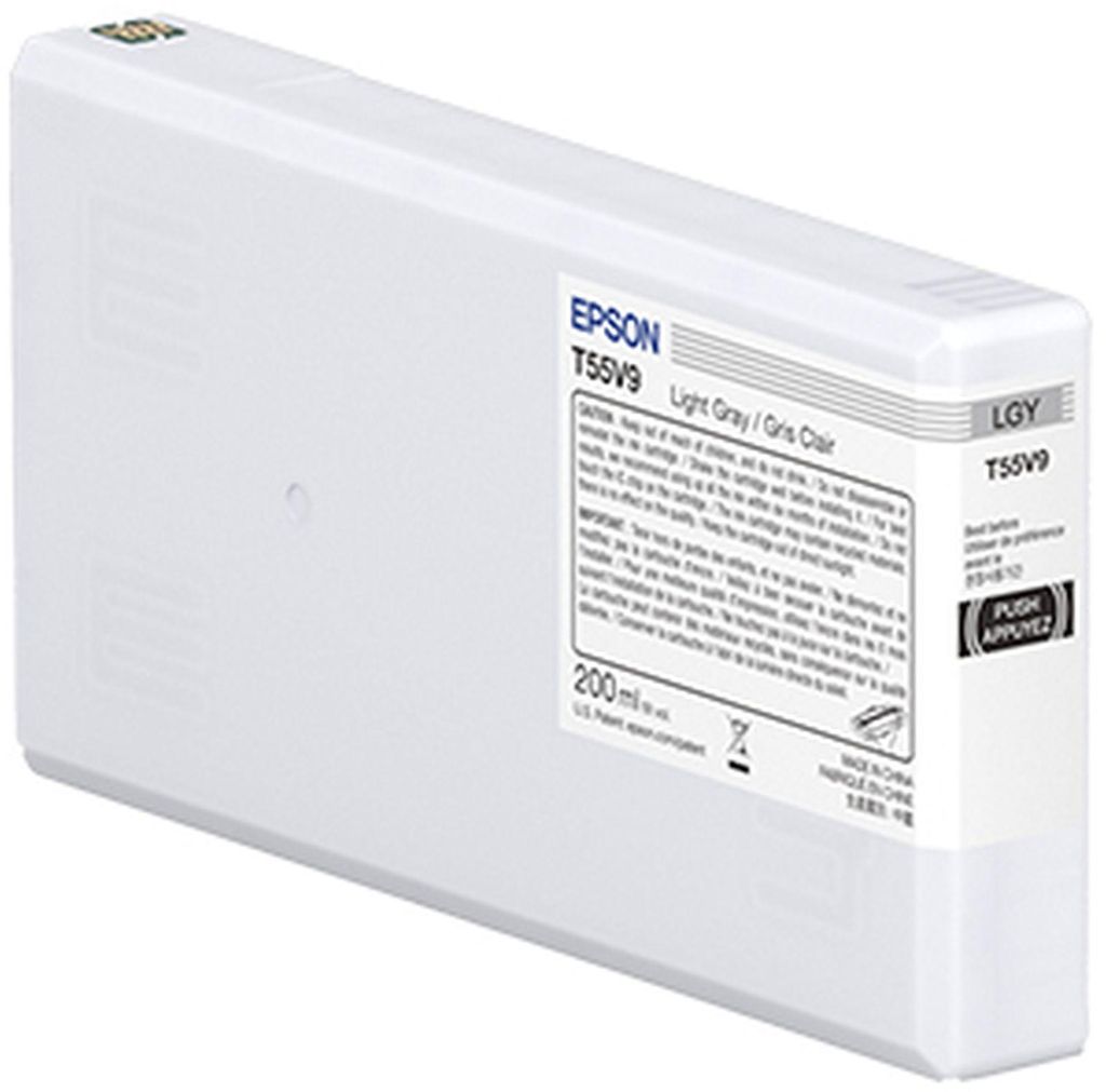 Epson Tintenpatrone light gray T 55W 200 ml T 55W9