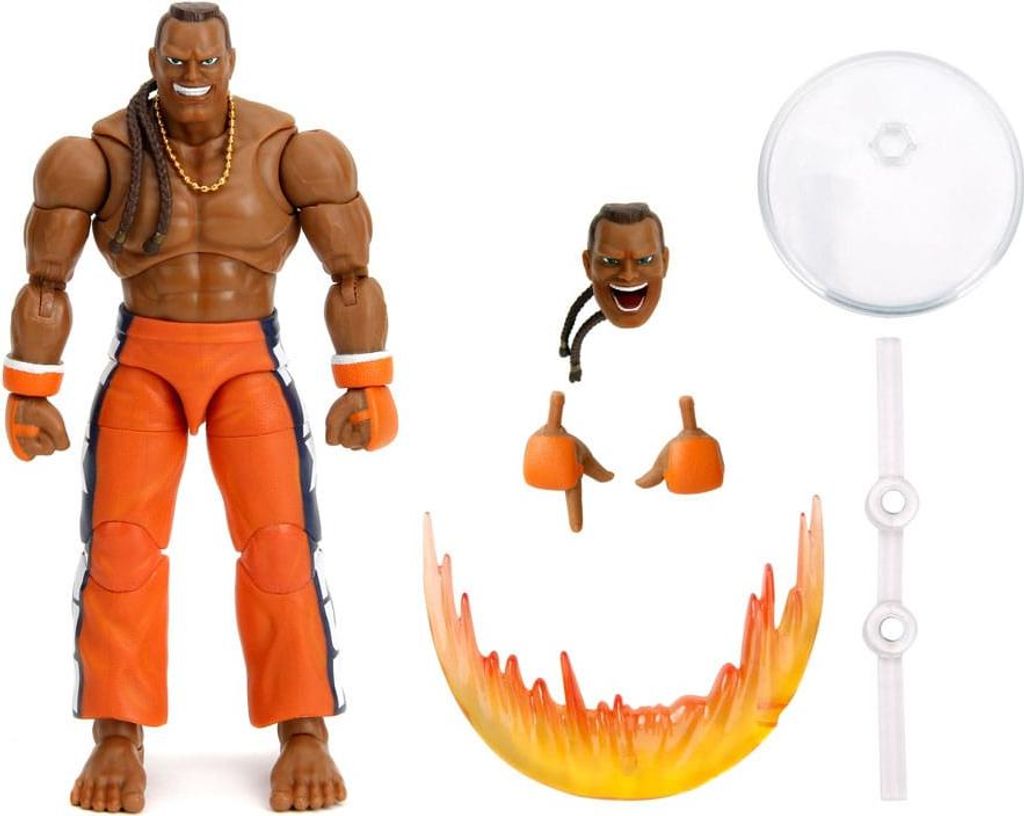 Jada Sammelfigur Action Figur Street Fighter II Dee Jay 6 Produktbild 