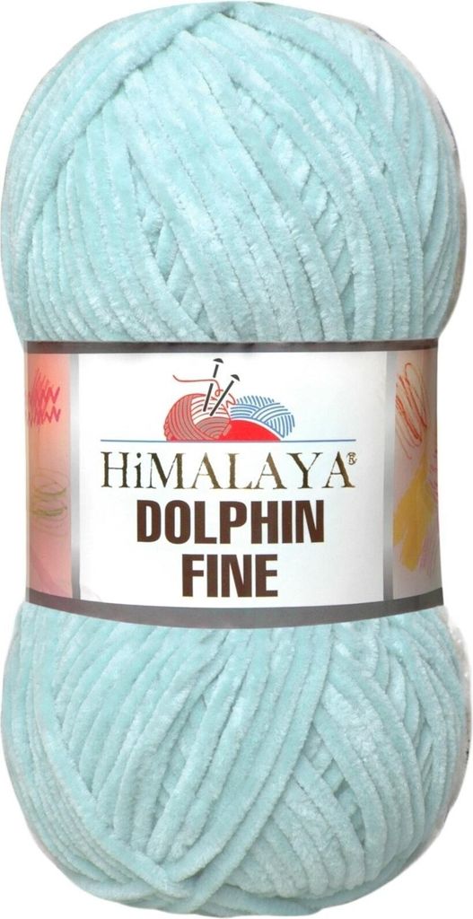 Himalaya Dolphin Fine 80505 Light Green Przędza dziewiarska Zdjęcie produktu 
