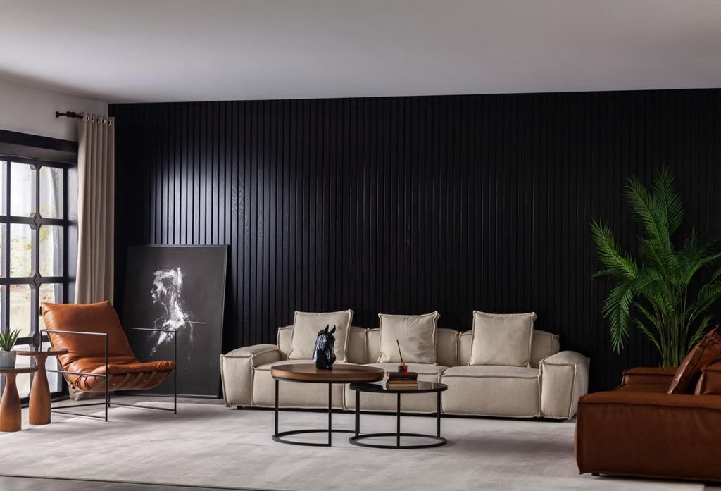 Gemütliche Wohnzimmer Couch 300cm Big Sofa Couchen Sofas Stoffsofa Textil