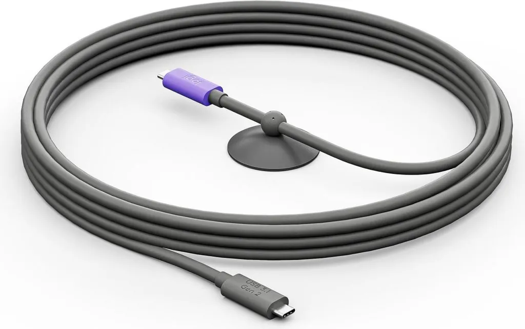 Cavo Attivo USB-C Logitech 5m (952-000195) per Videoconferenza
