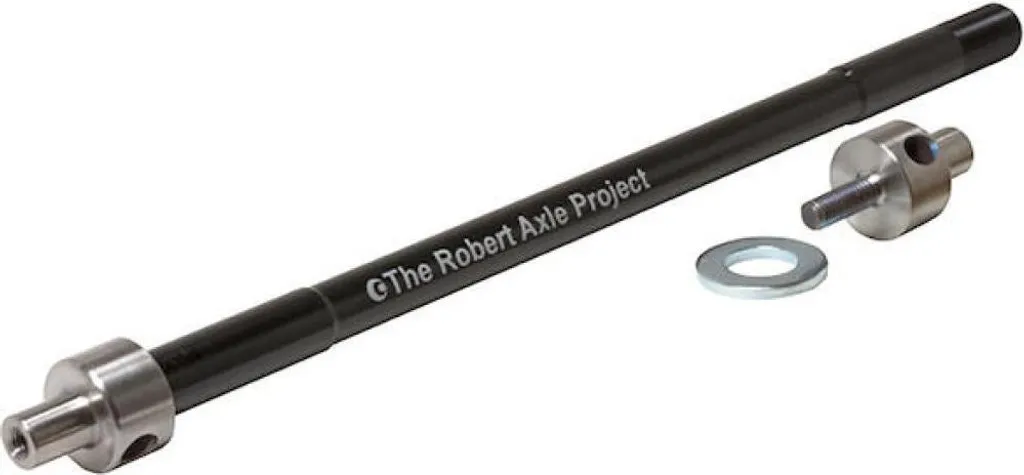 Axe traversant Robert Axle BOB109 209mm M12x1.5 pour remorque BOB Ibex
