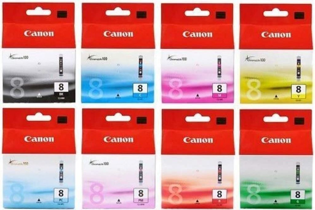 Canon Original CLI-8 Schwarz, Cyan, Magenta, Gelb, Foto Produktbild 
