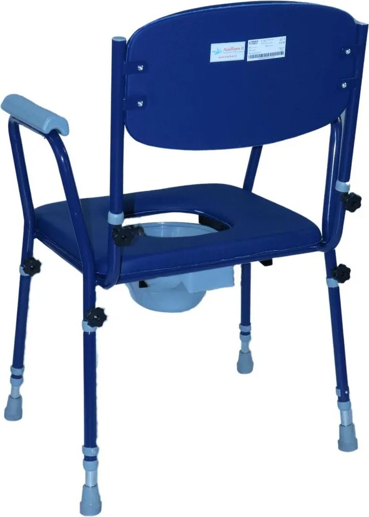 Fauteuil de Bureau Ergonomique Ajustable et Stable en Acier Chromé - 7