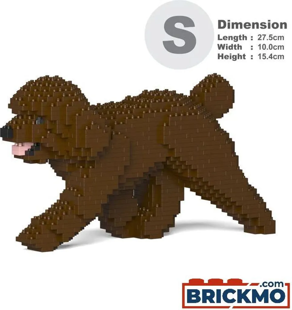 JEKCA Caniche Toy Poodle 02-M05 Blocs de Construction ST19TPD02-M05