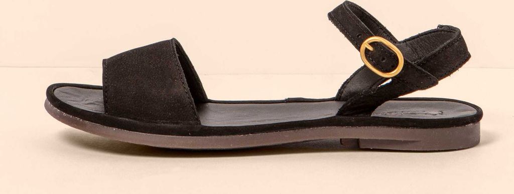 El naturalista Sandalen N5693 NOBUCK LAVADO BLACK / TULIP Farbe Black