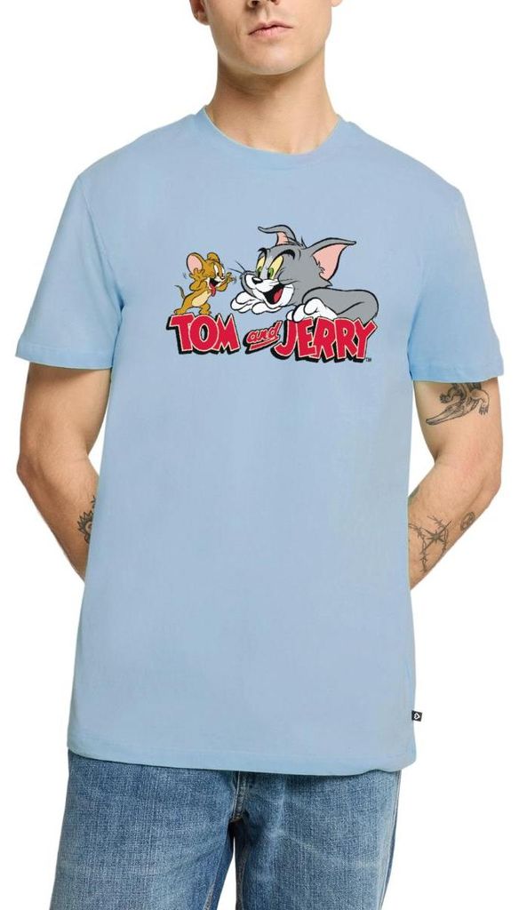 Spreadshirt Tom Und Jerry Fang Mich Doch Männer Premium T-Shirt, L, Hellblau